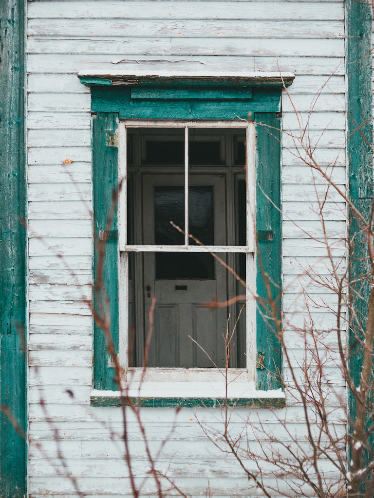 old home window