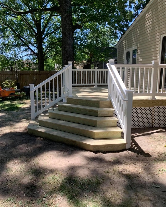 Deck Railing Installation from Power House Painting & Home Improvements